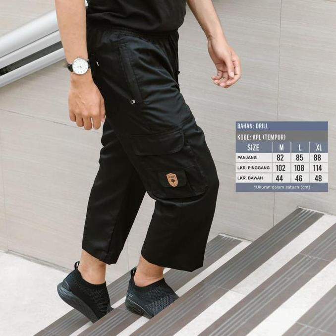Uwouwo- Celana Sirwal Pria Al Hanif/Celana Sirwal Cargo/Celana Cingkrang