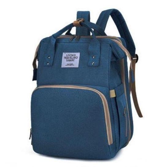 Tas Ransel Kasur Ranjang Lipat Bayi Diaper Bag Tas Perlengkapan Bayi