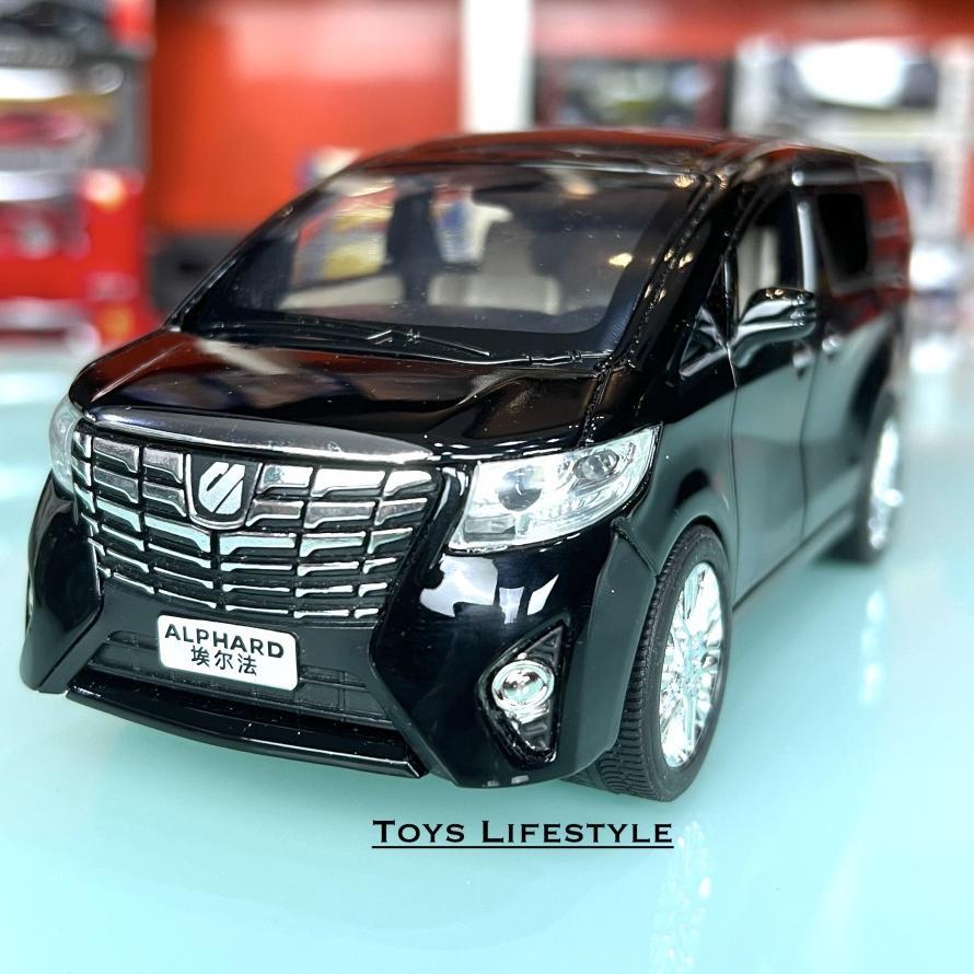 Lss Mainan Mobil Diecast Xlg Alphard 1:24 (Bagus)