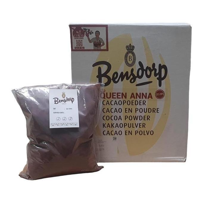 Coklat bubuk dark chocolate cocoa powder premium kiloan Bensdrop Bensdorp Susu 250gr 500gr 1kg