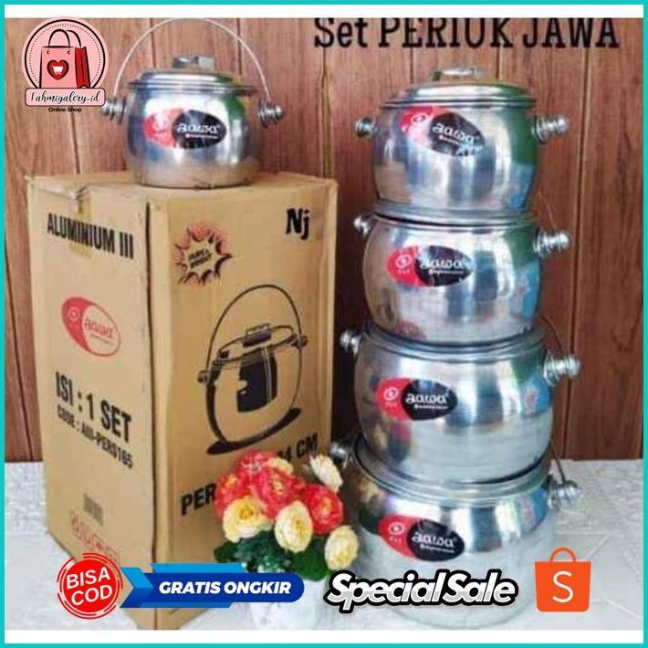 FAHMIGALERY.ID PANCI PERIUK JAWA MASPION SUSUN 5 / PANCI SET TERLARIS