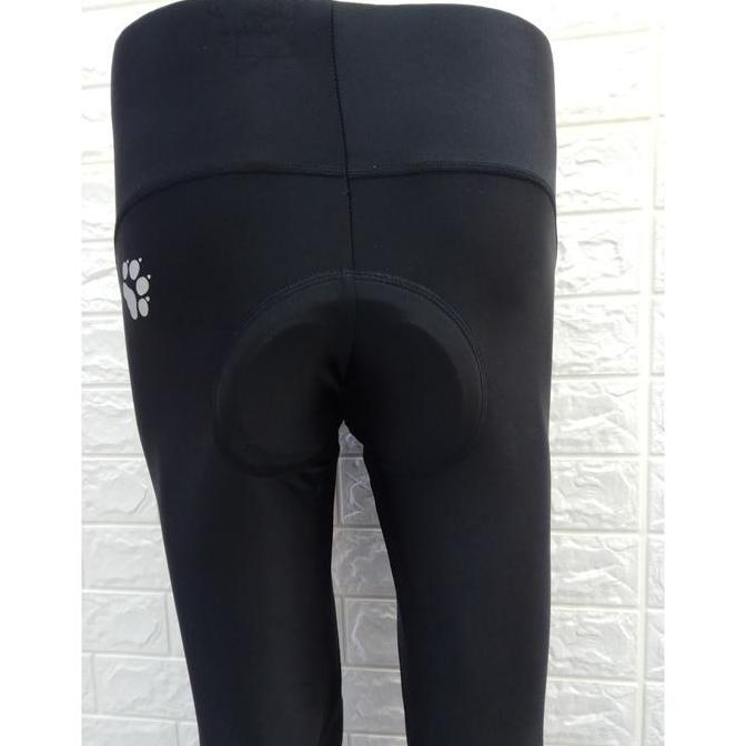 Celana Sepeda Padding Gel Panjang Dwolves Size M-5L