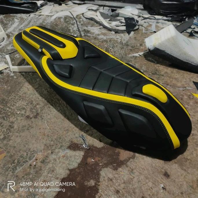 Jok BEAT FI STREET Jok BEAT DELUXE custom Jok Beat Street modifikasi Jok Retro