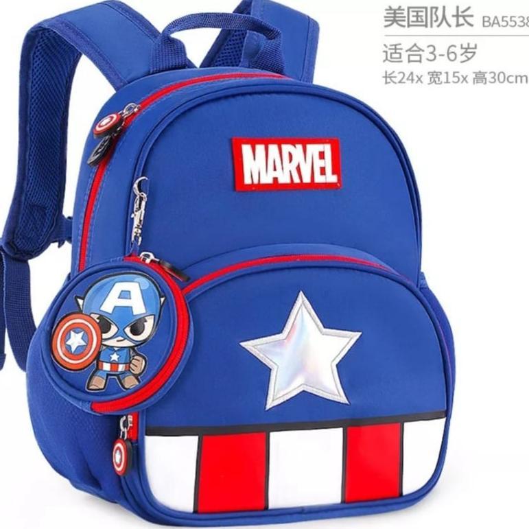 Grosir Ggs Marvel Spiderman - Tas Anak Sekolah Tk Sd Marvel Karakter Spiderman Tas Anak Laki-Laki