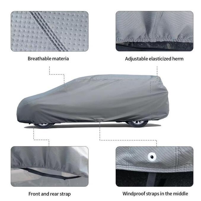 DRACCO Cover mobil Innova reborn venturer premium 4 layer waterproof tebal bonus tas simpan (TERBAIK