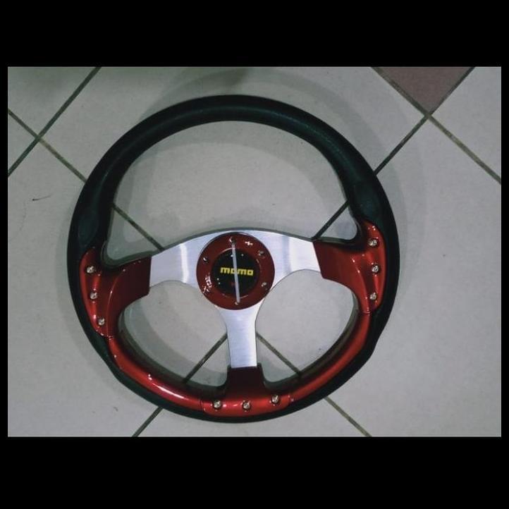 DISKON STIR RACING MOMO 14 INCH MOBIL ESCUDO SUZUKI 