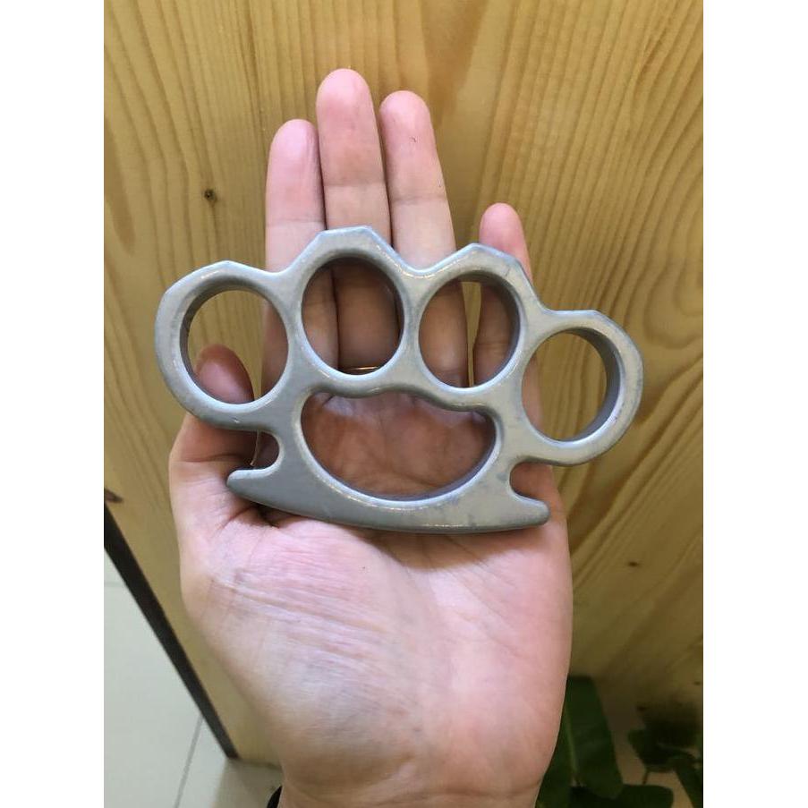 KNUCKLE BARNEKEL KREKLING TEBAL SEPASANG SILVER (TERBAIK) (TERBARU) (TERMURAH)