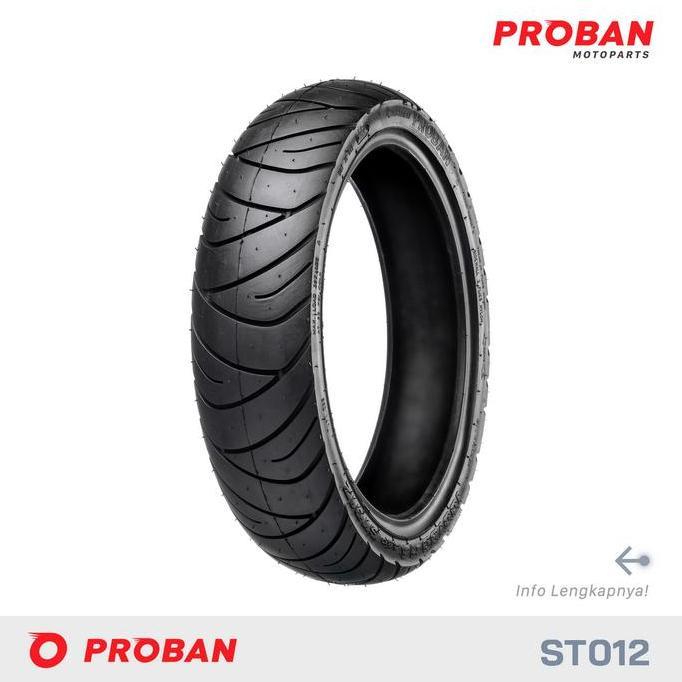 PROBAN TL 100/80 Ring 14 Ban Motor Tubeless (TERBAIK) (TERBARU) (TERMURAH)