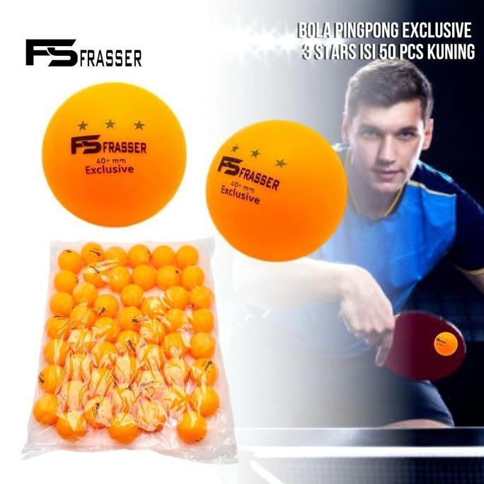 Frasser Bola Pingpong Bola Tenis Meja ABS BLPP 01 (TERBAIK) (TERBARU) (TERMURAH)