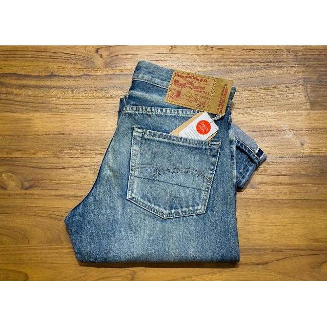 Studio DArtisan 1960s Pre-washed Indigo Selvage Jeans murah