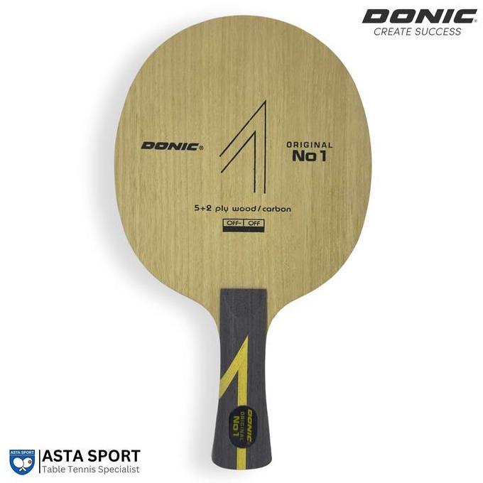 DONIC Original No.1 Carbon Blade FL Bet Tenis Meja (TERBAIK) (TERBARU) (TERMURAH)