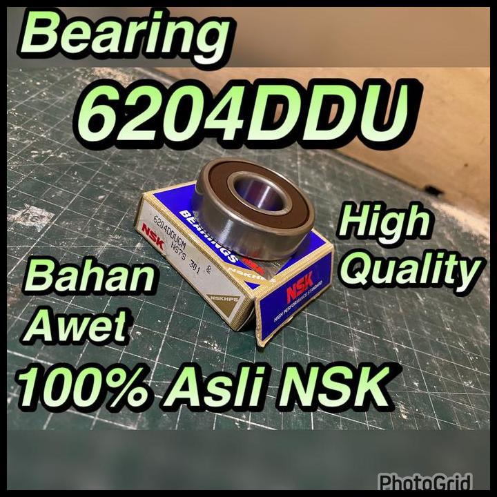 HOT DEAL LAHAR BEARING LAHER 6204 DDU 100% ASLI NSK 