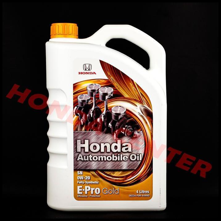 DISKON OLI OIL MESIN ENGINE E-PRO GOLD SN 0W-20 1L FULL SYINTETIC MOBIL 