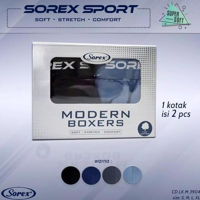SOREX Man CD BOXER Sport Pria LK 3904 Super Soft