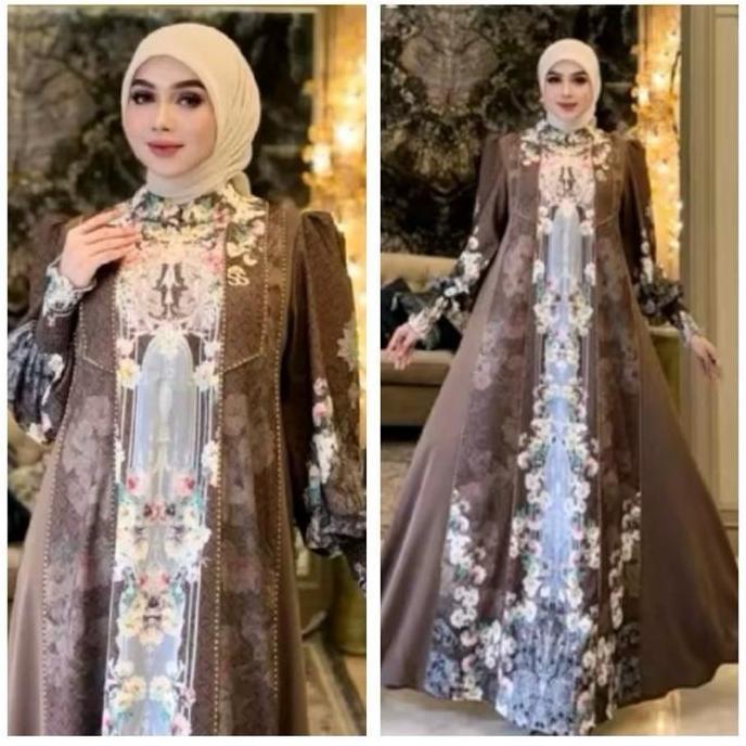 Sale Shellasaukia Dress Viral Raya Bagus Ori Shellasaukia