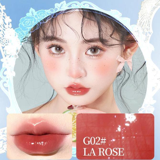 Thebest- [BARU]GOGO TALES Magic LipGems Glossy Lipstick Transferproof Lip Gloss Waterproof Lipcream 