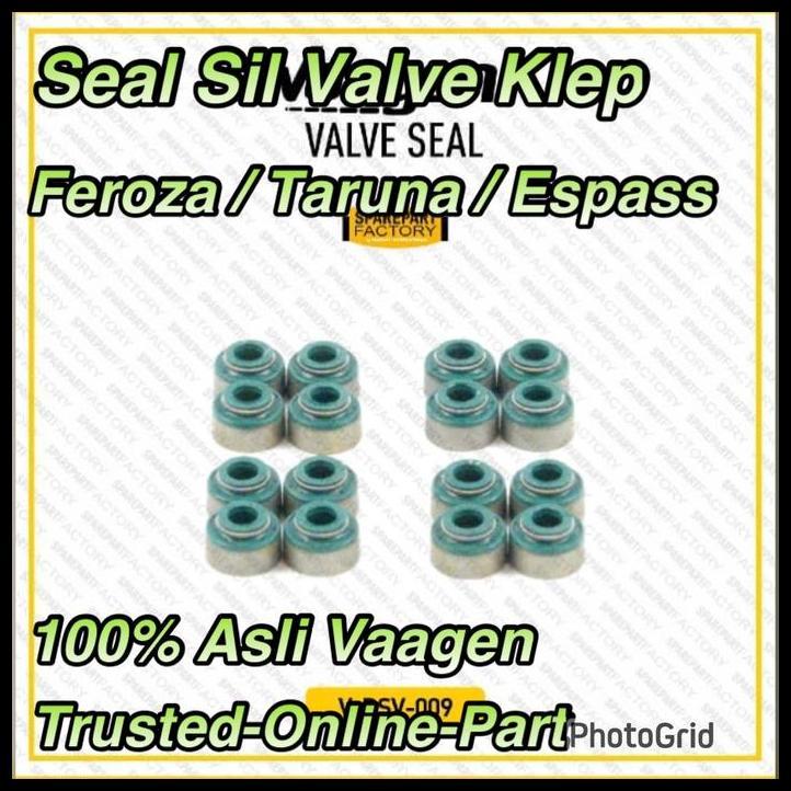 HOT DEAL SEAL SIL VALVE FEROZA / TARUNA / ESPASS