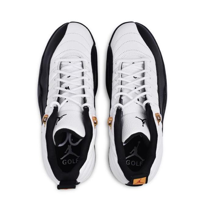 Sepatu Golf Air Jordan Retro 12 Taxi Mens 100% Original DH4120-100