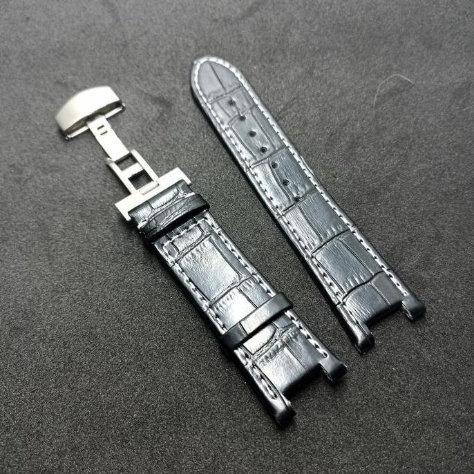 STRAP TALI JAM TANGAN GC GUESS 22MM LEATHER STRAP JAM GC GUESS 22MM