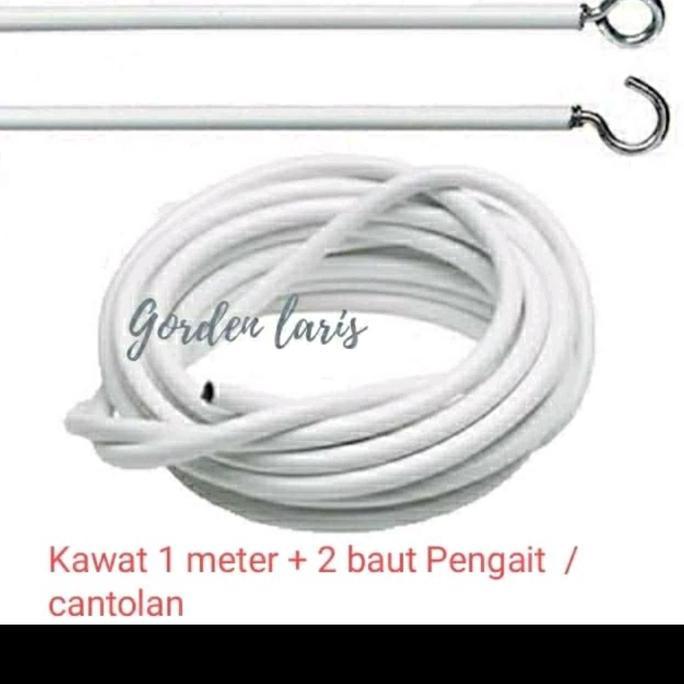 Promo Kawat Gorden Kolong Dapur Hook Tempel Cod