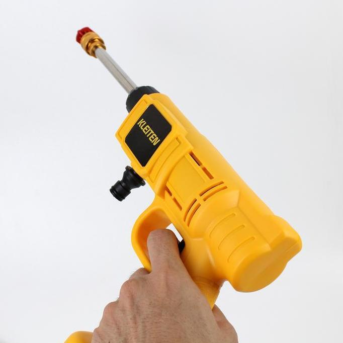 Jet Cleaner Baterai Alat Cuci Motor Cuci Mobil 2 Baterai  Steam Cuci