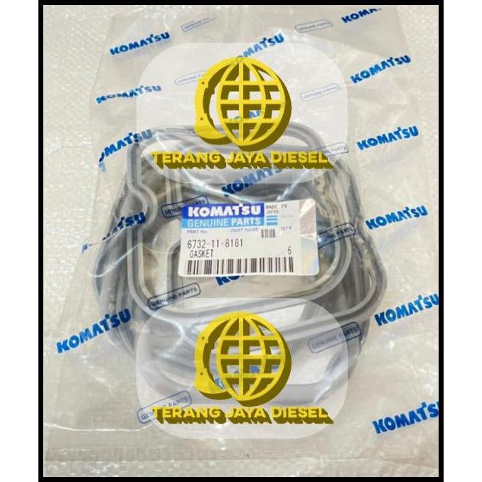 TERMURAH 6732-11-8181 GASKET COVER ROCKER PC200-7 / 6BT / S6D102 1PCS 1 PCS 