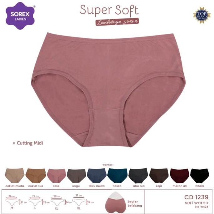 CD wanita Sorex 1239 Super Soft