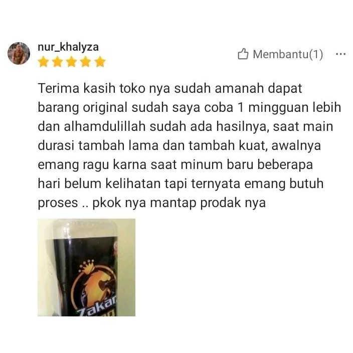 MS Zakar King Original Herbal isi 120 Kapsul Suplemen & Stamina Pria