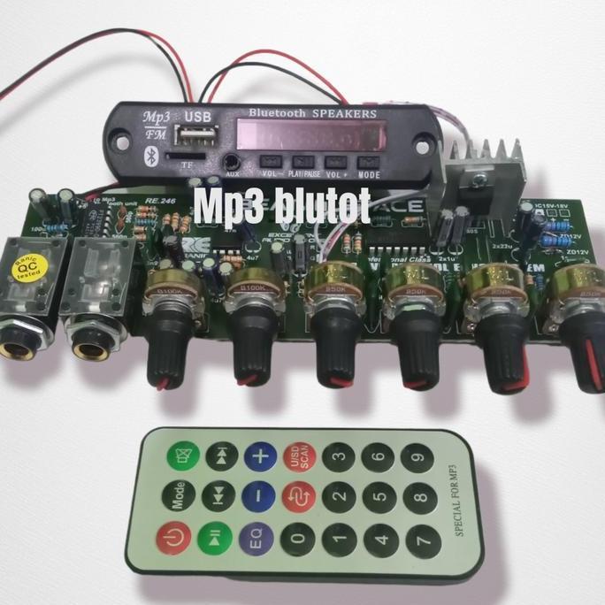 Promo Kit Tone Control Stereo Mic Echo Subwoofer Plus Mp3 Bluetot
