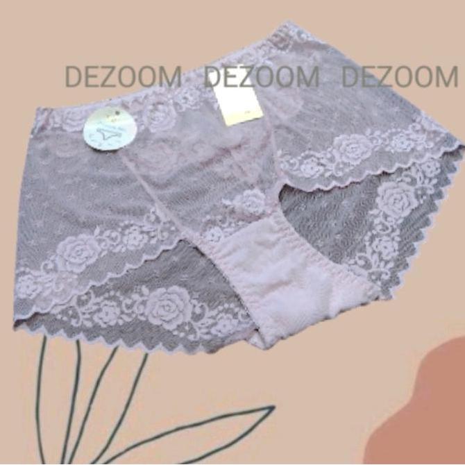 Tally 997 Celana Dalam Wanita Sexy Semi Transparan Fit XL-XXL