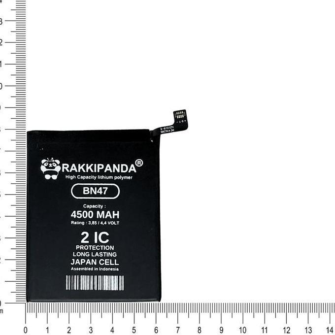 Hradpix- Rakkipanda Bn47 Compatible With Redmi 6 Pro / Mi A2 Lite Batre Batrai Baterai Battery