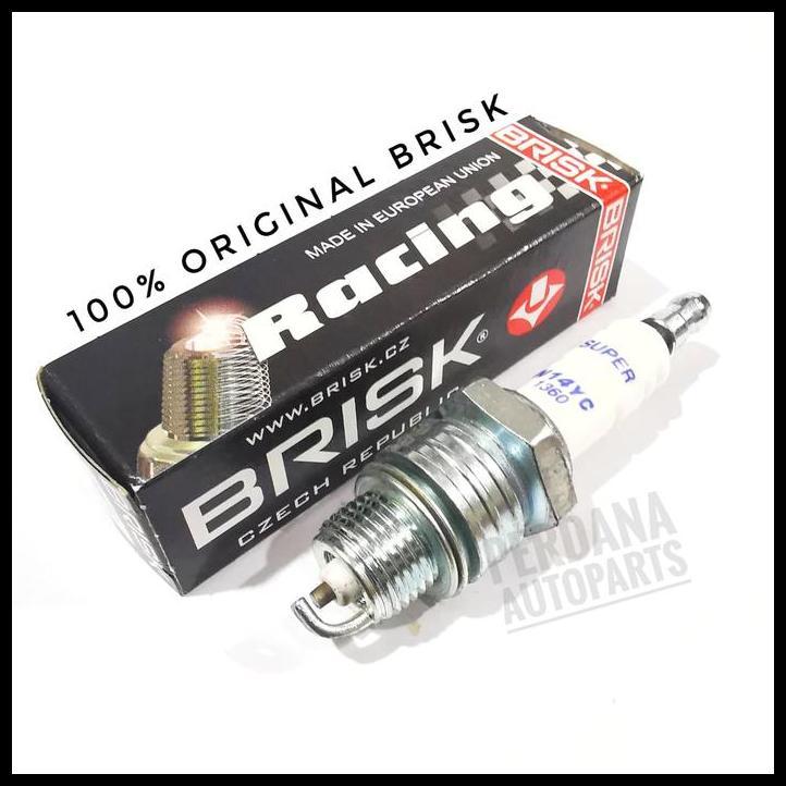HOT DEAL BUSI VESPA PX150 P150S P150X ASLI BRISK [100% PASTI ORI] 