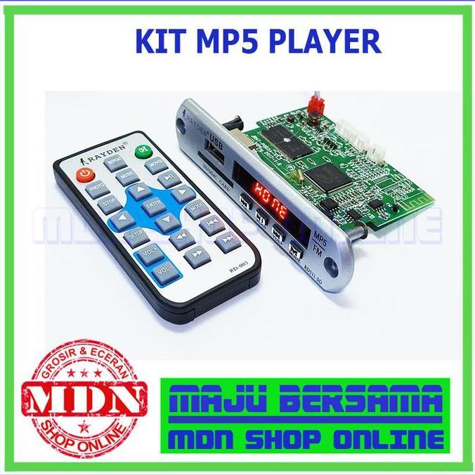 Promo Kit Modul Mp5 Player Bluetooth Hitam Kualitas Bagus
