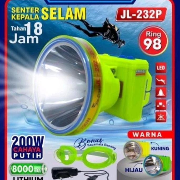 senter kepala selam jinlong 300w JL232
