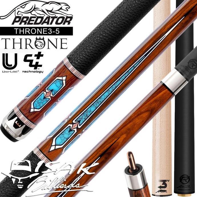 Predator Cue Throne3 5 - Low Deflection Billiard Stick Biliar Stik Ori