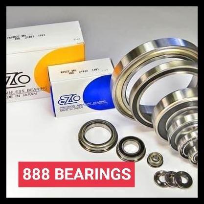 TERBARU BEARING F686 ZZ/F686ZZ FLANGE KUPING  TUTUP BESI EZO ASLI 