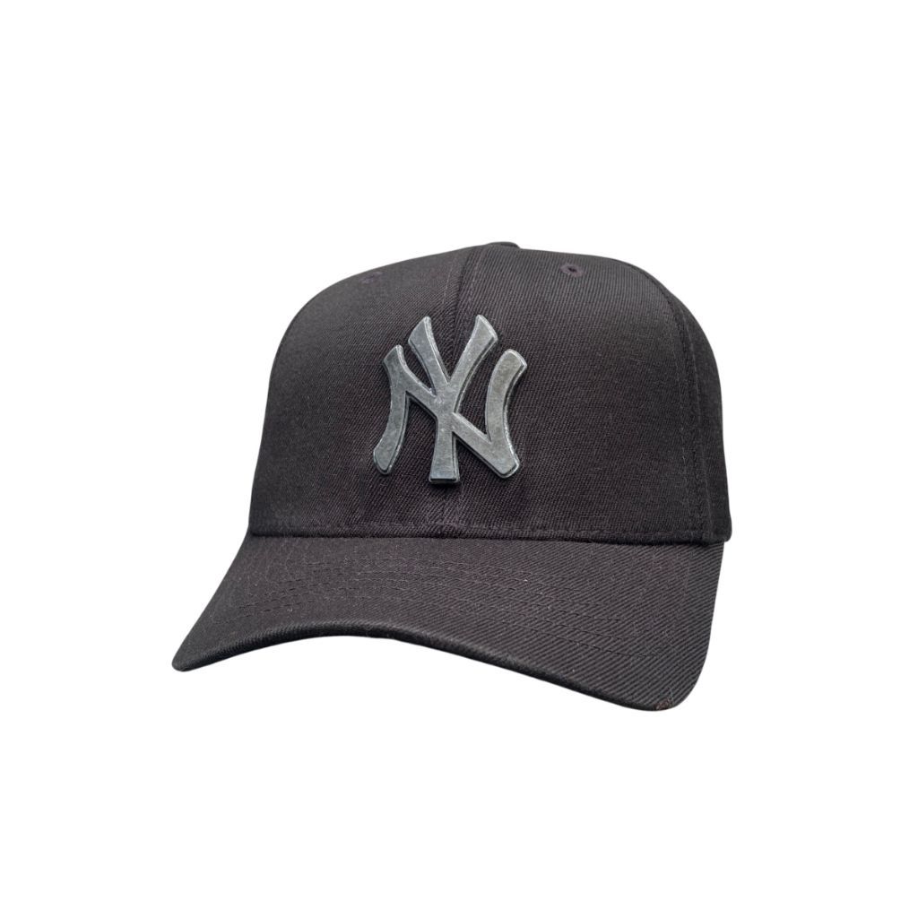 Topi Baseball MLB NY Black Logo Besi XSS Second Original Murah