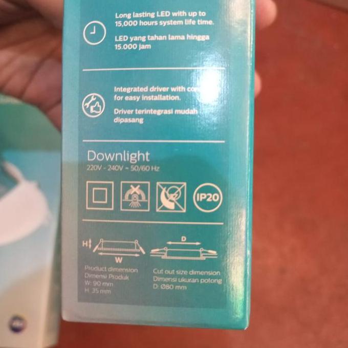 Lighzx- Downlight Eridani 3,5W 7W 10W 14W 22W Philips 3000K 4000K 6500K