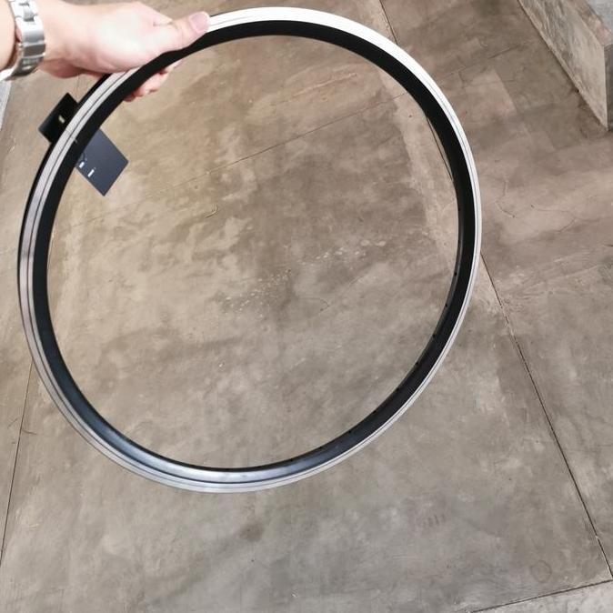 TERBARU velg 24inch 36hole double wall alloy pentil motor Av u brake v brake HOT SALE