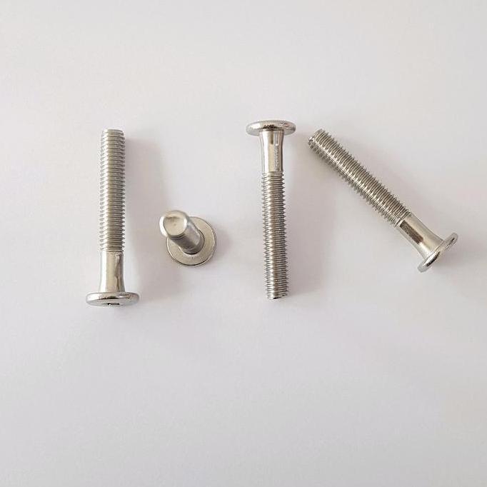 Dnabig- Baut Jcbc M6X40 Stainless Steel 304 / M6 Ss / Knock Down / Knockdown