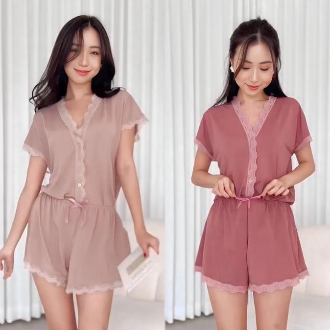 Discount Wildnod - Amora S-6Xl (Ld 70-150) Setelan Baju Tidur / Piyama Set