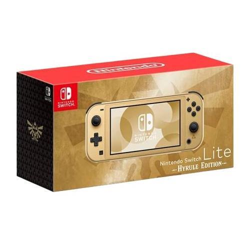 Consolflip- Nintendo Switch Lite Console Hyrule Zelda Gold Edition
