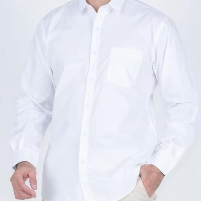 (BEST SELLER) Kemeja Putih Formal Pria Slim Fit Regular