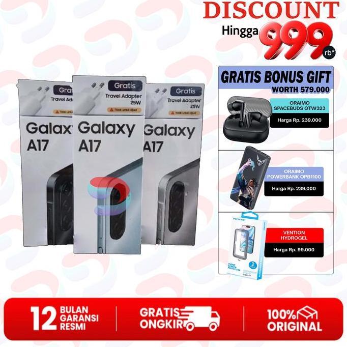 Gasskirim- Samsung A17 5G / Lte 8/256Gb 8/128Gb Nfc - Samsung Galaxy A17 Garansi Resmi Not A16 A06 A