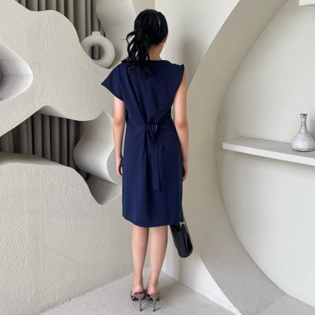 NEW DEALS 88 / 88 Button Shoulder Dress | Daybydate | Midi Dress Dress Midi Dress Midi Wanita Dress 