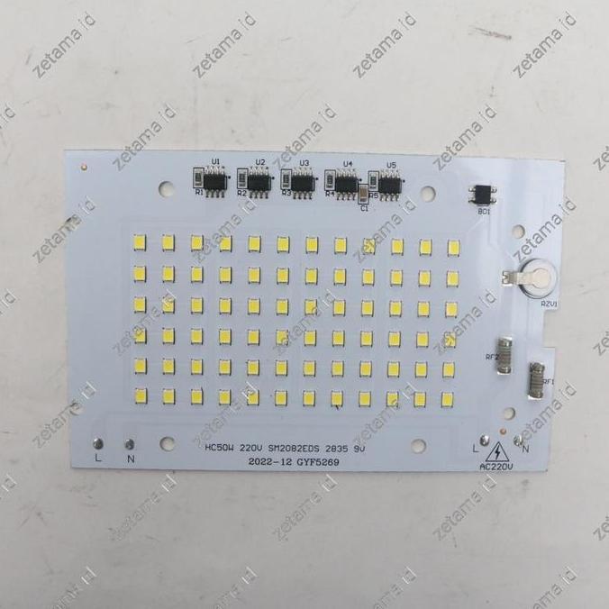 Lighzx- Modul Led Lampu Sorot Pcb Board Mesin Lampu Sorot Refill 220V Ac