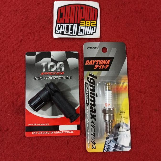 BEBAS ONGKIR - Paket Busi Daytona Cop Dop Busi TDR PCX 150 Lokal ADV 150 Beat FI