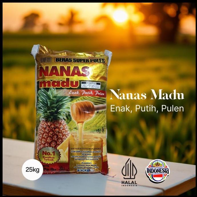 Beras Super Cap Nanas Madu 25 Kg