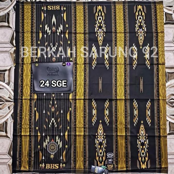 (BEST SELLER) BHS MASTERPIECE GRADE GOLD SGE SGL SIC JIC BLACK SERIES ORIGINAL BEHAESTEX Sarung Musl