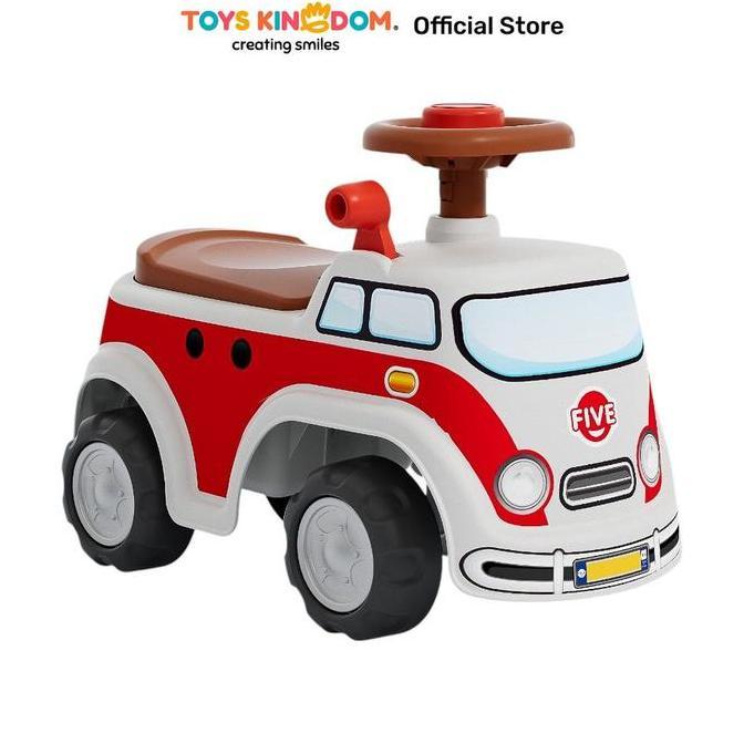 LITTLE GIGGLES XR RIDE ON AMBULANCE - MERAH/PUTIH